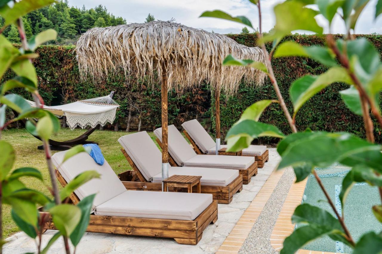 Palmrise Luxury Villas By Travel Pro Services - Nea Skioni Halkidiki מראה חיצוני תמונה