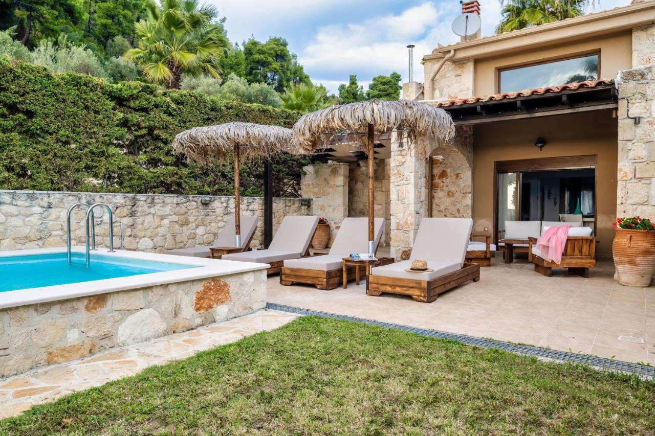 Palmrise Luxury Villas By Travel Pro Services - Nea Skioni Halkidiki מראה חיצוני תמונה
