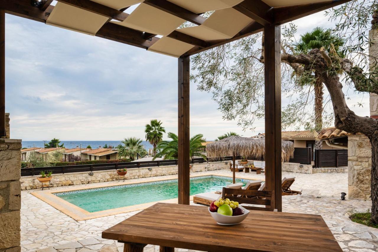 Palmrise Luxury Villas By Travel Pro Services - Nea Skioni Halkidiki מראה חיצוני תמונה