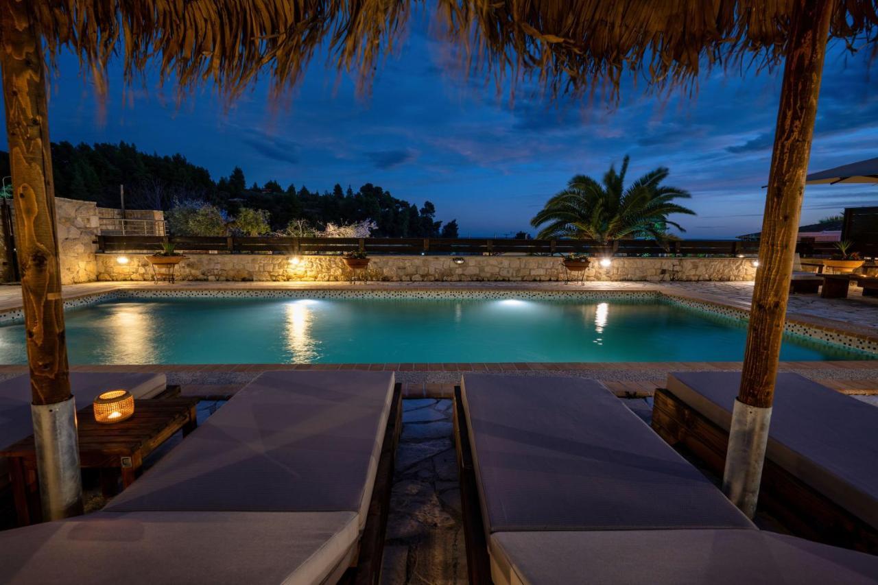 Palmrise Luxury Villas By Travel Pro Services - Nea Skioni Halkidiki מראה חיצוני תמונה